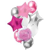 Folat 66970 ballonnen set It's a Girl roze, roze