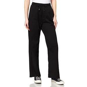 IPEKYOL Denim Look Relaxed Fit Broek voor dames, zwart, 38