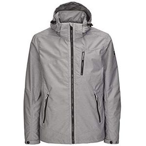 Killtec Toreon Softshelljas voor heren, met afritsbare capuchon