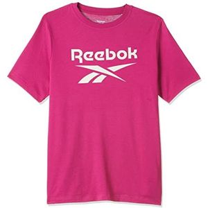 Reebok Dames TE Graphic Tee T-shirts, Trots Roze, XS