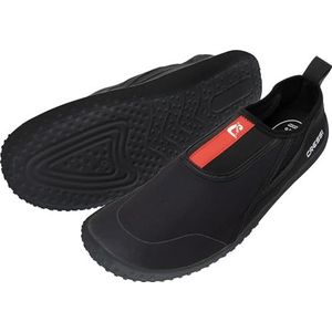 CRESSI Kiwi Shoes Zwart/Rood 36 - Unisex schoen ideaal voor watersport en wandelingen in natte omgevingen, op zee en strand, zwart/rood, 36