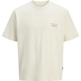 Jack & Jones - Jorgramercy Monoback TEE SS Crew NE - Top - Beige