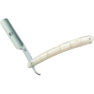 Puma Volwassen scheermes, koolstofstaal, mesbreedte 1,8 cm, (5/8 inch), parelmoer celluloid handvat, meerkleurig, één maat