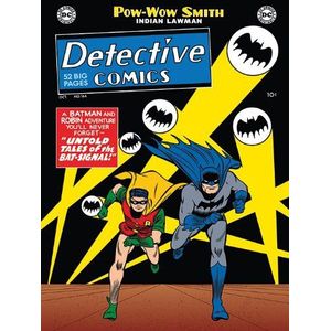 DC strips WDC92193 Batman en Robin Canvas afdrukken op Mdf Frame