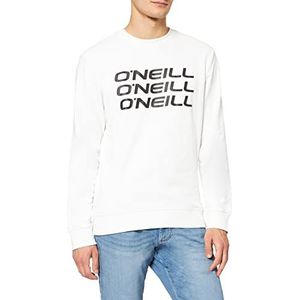 O'NEILL Triple Stack sweatshirt (2 stuks) voor heren, 1030 poeder wit, XS/S