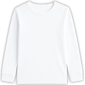 BABIDU Tanktop voor jongens en peuters, wit, 16 Jaar