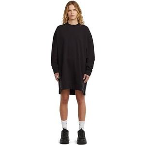 Biker Zip Sweater Dress - Zwart - Jurk - Dames