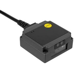 HDWR HD203 Industriële 1D/2D QR- en barcodelezer, metalen behuizing, USB, virtuele COM, automatisch en handmatig scannen, valbestendigheid tot 1,2 meter