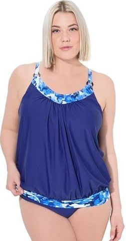 Ulla Popken - Tankini - Indigo / Hemelsblauw