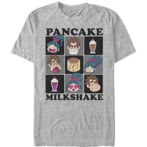 Disney Wreck-It Ralph 2 - Milkshake Squared Unisex Crew neck T-Shirt Melange grey 2XL