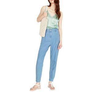 Sisley Broeken voor dames, Lichtblauwe denim 901, 56