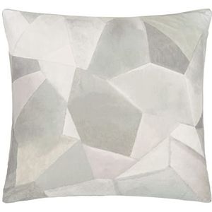 Kussensloop, bedrukt, van percal, katoen, moderne Pewter, 65 x 65 cm, Designers Guild