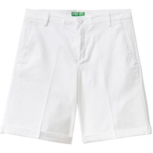 United Colors of Benetton shorts voor dames, optisch wit 101, 42 NL