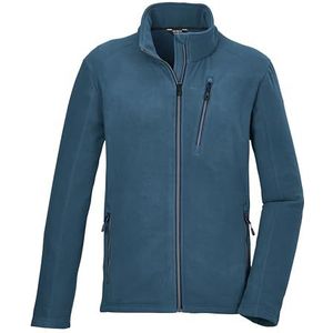 killtec heren Fleecejack met opstaande kraag KOW 84 MN FLC JCKT, stahlblau, XL, 41826-000