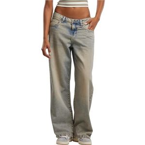 Urban Classics - Jeans - Greige - Baggy - Low Waist - 5-pocket-style