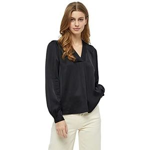 Minus Dames Francy Blouse 1, Zwart, 10