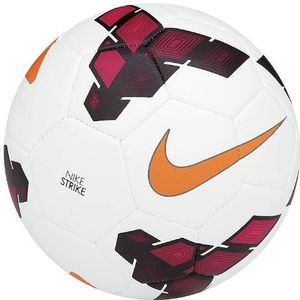Nike Strike Ball Unisex, uniseks, volwassenen, blanco/rojo/naranja (wit/rood/totaal oranje), 37