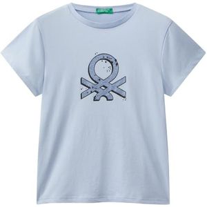 United Colors of Benetton T-shirt, Blauw, 140