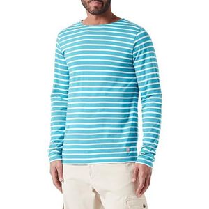 Armor Lux Zeeman Plozevet erfgoed heren, Pagoda/Milk, L/Tall