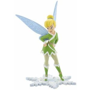 Bullyland 12840 - speelfiguur Tinkerbell Winterfee uit Walt Disney Peter Pan, ca. 10,4 cm, detailgetrouw, ideaal als klein cadeau voor kinderen vanaf 3 jaar