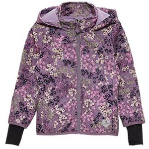 s.Oliver Softshelljas voor meisjes met allover print, 48A3 Paars, 98