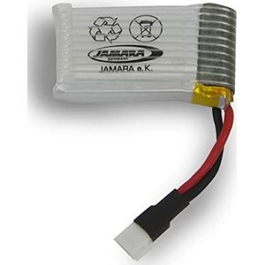 JAMARA 423193 AX8 Lipo 3,7 V 300 mAh 1,11 Wh, krachtige, oplaadbare accu, hoog energiegehalte bij lage zelfontlading, wit