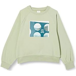 s.Oliver Junior Girl's Sweatshirt, Groen, 164