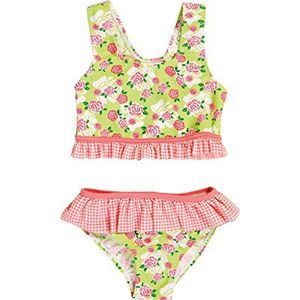 Playshoes Meisjes UV-bescherming bikini rozen tweedelig, meerkleurig (origineel 900), 86/92 cm