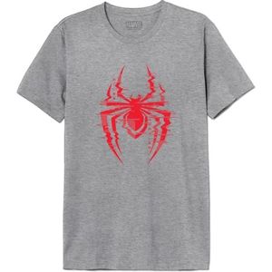 Marvel T-shirt voor heren, Grijs Melange, L