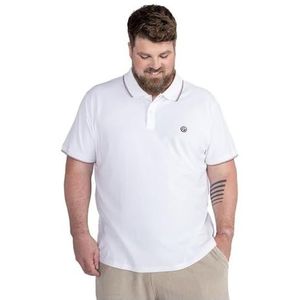 PETROL INDUSTRIES Poloshirt voor heren, korte mouwen, M-1040-POL900; kleur: lichtwit, maat: S, Helder wit, S