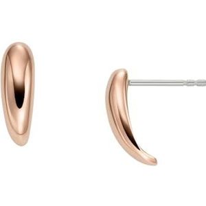 Oorbel - Rose Goud - Roestvrij Staal - Post en Terug