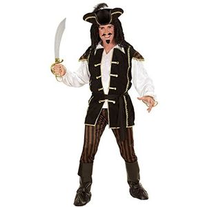 Widmann Wdm06893 Kapitein piraat kostuum, meerkleurig, groot