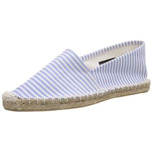 Pieces Haisha Espadrillos Stripe Clear Blue, Espadrille dames, Multi gekleurde Mehrfarbig helder blauw