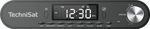 TechniSat Kitchenradio Keukenradio met FM/FM, led-display, werklamp, timer, bluetooth, wekfunctie, handsfree, 5 W luidspreker