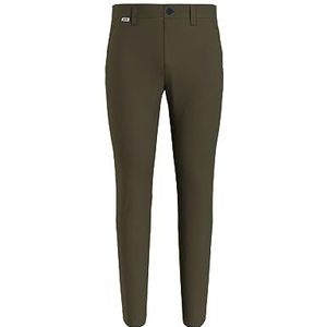 Tommy Jeans Geweven broek voor heren, Groen (Drab Olive Green), 28W / 34L