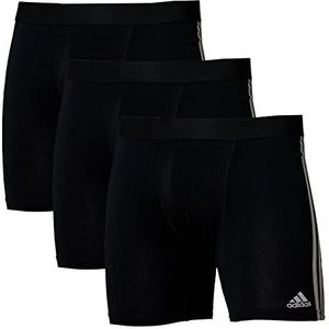 Adidas Sports Underwea Heren Multipack Boxer Brief (3PK) Boxershorts, zwart, S