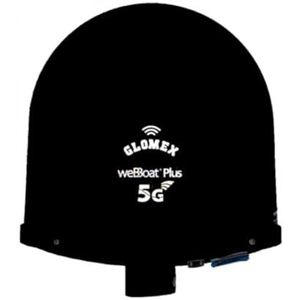 Glomex - weBBoat PLUS 5G - Router - Zwart - Draadloos met Dual-SIM-systeem