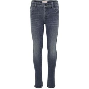 ONLY Girl Skinny Fit Jeans Kograchel Skinny DNM, Blue Black Denim., 152 cm