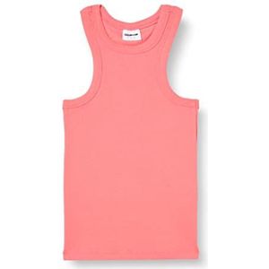 Noisy may Dames Nmmaya S/L Halter Neck Noos Top, Sun Kissed Coral, XS