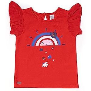 Tuc Tuc T-shirt voor meisjes, Rood, 24 Maanden