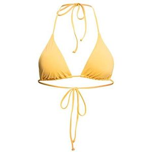 Billabong dames bikinitop, driehoekig, geel, M/10