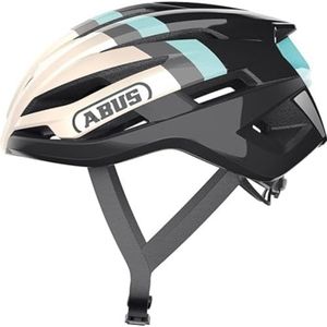 ABUS StormChaser Racefiets Helm - Lichte en comfortabele Fietshelm voor Professionele Wielrenners, voor Dames en Heren - Beige, Maat M​