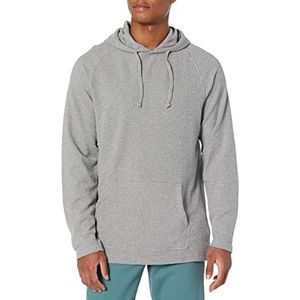 Amazon Brand - Goodthreads Heren Lange mouwen Slub Thermal Pullover Hoodie,Grijs (Hei grijs),M Tall