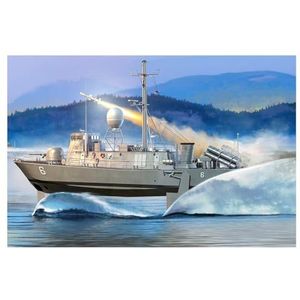 Hobby Boss 082006 1/200 PHM-2, USS Pegasus plastic modelbouwset, modelspoorbaanaccessoires, hobby, modelbouw, meerkleurig