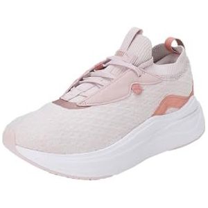 PUMA Dames Softride Stakd Premium WNS Road Running Schoen, Mauve Mist Deeva Perzik Rose Goud, 42 EU