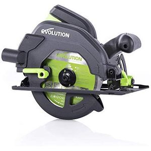 Evolution Power Tools F165CCSL Elektrische cirkelzaag, multifunctionele cirkelzaag, 165 mm, 230 V