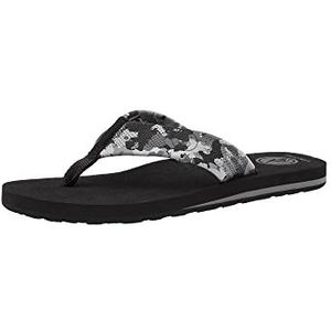 Volcom Daycation Flip Flop Sandaal voor heren, Camouflage, 45.5 EU