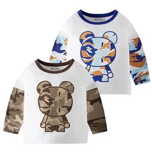 CM-Kid Outdoor Baby And Toddler T-shirt Set Kinderen, berenpuppy, 6 Jaren