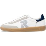 Design - Sneakers - Leer - Glad Leer en Suède - Vetering met 7 Gaten