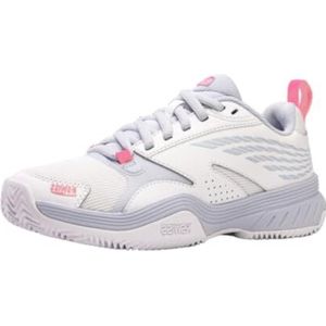 K-Swiss Performance Speedex Padel tennisschoen voor dames, wit/Arctic Ice/Neon Pink, 37 EU, White Arctic Ice Neon Pink, 37 EU